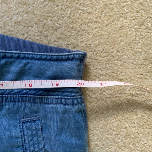 Charter Club denim suit with safari jacket and drawstring pants - Picture 13 of 13